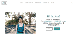 Desktop Screenshot of jennchen.com