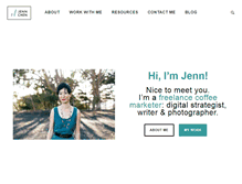 Tablet Screenshot of jennchen.com